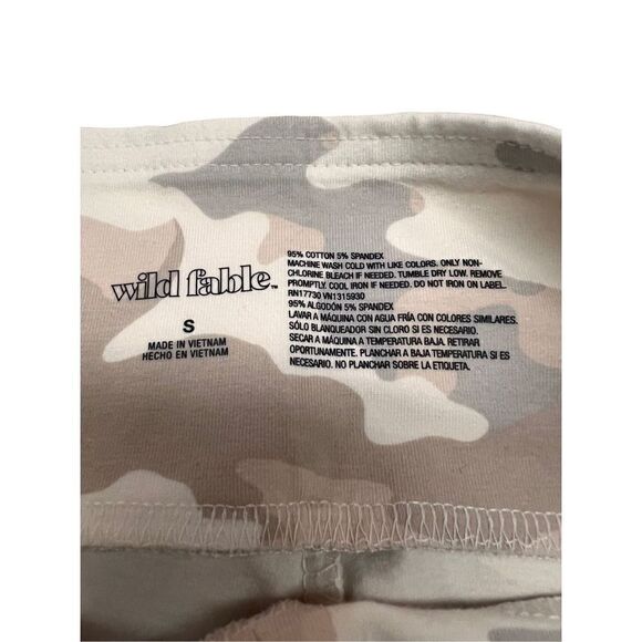 Wild Fable Bike  Camo Shorts Sz S NWT - Picture 3 of 8